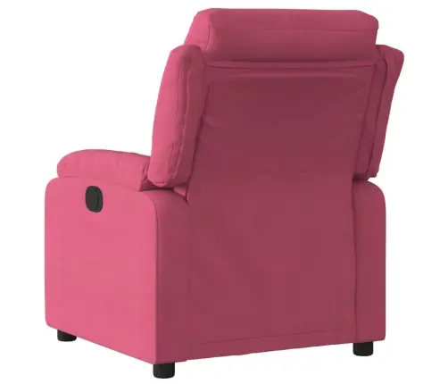 Atpūtas Krēsls, Atgāžams, Vīnsarkans Samts Vidaxl