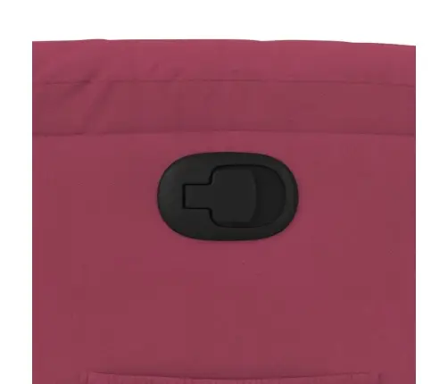 Atpūtas Krēsls, Atgāžams, Vīnsarkans Samts Vidaxl