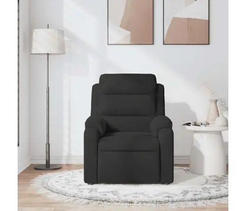 Masāžas Krēsls, Atgāžams, Melns Samts Vidaxl
