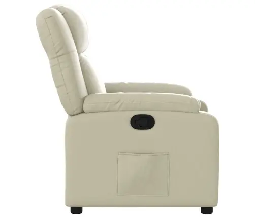 Reguleeritav Tugitool, Kreemjas, Kunstnahk Reguleeritav Tugitool, Kreemjas, Kunstnahk