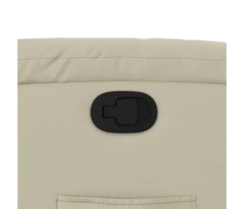 Reguleeritav Tugitool, Kreemjas, Kunstnahk Reguleeritav Tugitool, Kreemjas, Kunstnahk