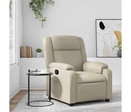 Reguleeritav Tugitool, Kreemjas, Kunstnahk Reguleeritav Tugitool, Kreemjas, Kunstnahk