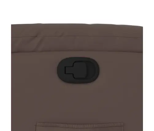 Atpūtas Krēsls, Atgāžams, Brūna Mākslīgā Āda Vidaxl