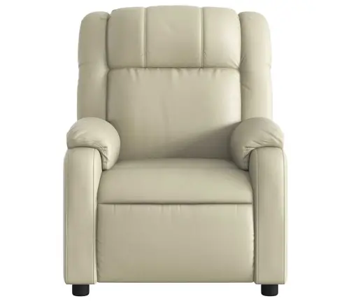 Masāžas Krēsls, Atgāžams, Krēmkrāsas Mākslīgā Āda Vidaxl Masāžas Krēsls, Atgāžams, Krēmkrāsas Mākslīgā Āda Vidaxl