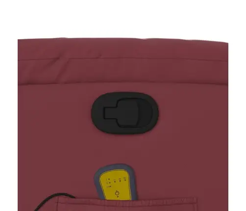 Masāžas Krēsls, Vīnsarkana Mākslīgā Āda Vidaxl