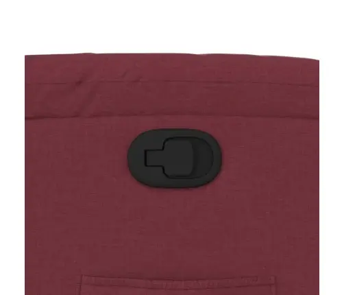 Atpūtas Krēsls, Atgāžams, Vīnsarkans Audums Vidaxl Atpūtas Krēsls, Atgāžams, Vīnsarkans Audums Vidaxl