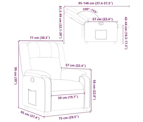 Reguleeritav Tugitool, Pruun, Kangas