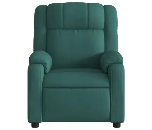 Atlošiamas Krėslas, Tamsiai Žalios Spalvos, Audinys