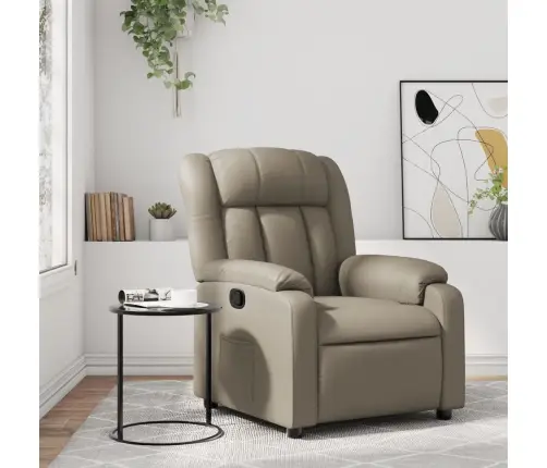 Atpūtas Krēsls, Atgāžams, Kapučīno Krāsas Mākslīgā Āda Vidaxl