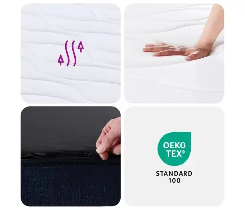 Atsperu Matracis, Medium Firm, 180X200 Cm Vidaxl