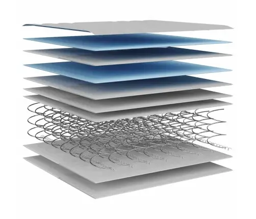 Bonnell Atsperu Matracis, Medium, 140X190 Cm Vidaxl Bonnell Atsperu Matracis, Medium, 140X190 Cm Vidaxl