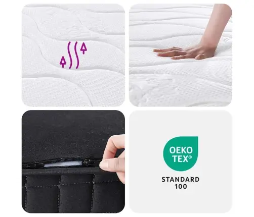 Bonnell Vedrumadrats, Keskmine Kõvadus, 180 X 200 Cm