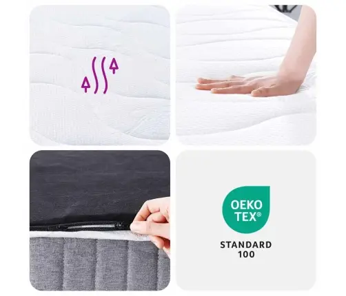 Atsperu Matracis, Medium, 140X200 Cm Vidaxl