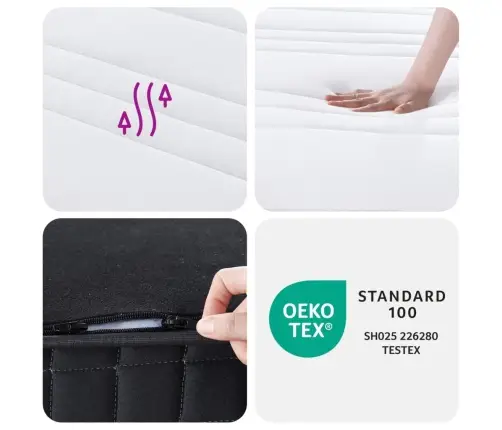 Bonnell Atsperu Matracis, Medium, 100X200 Cm Vidaxl