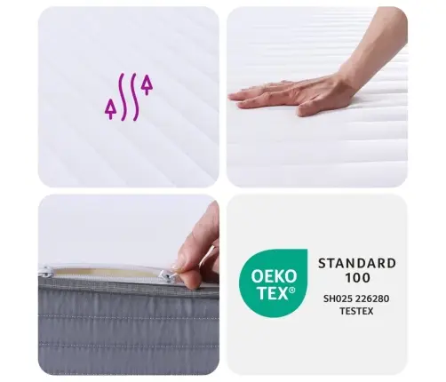 Putu Matracis, Medium Soft, 140X190 Cm Vidaxl