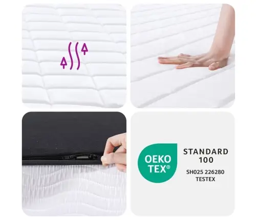 Bērnu Putu Matracis, Medium Soft, 80X160 Cm Vidaxl