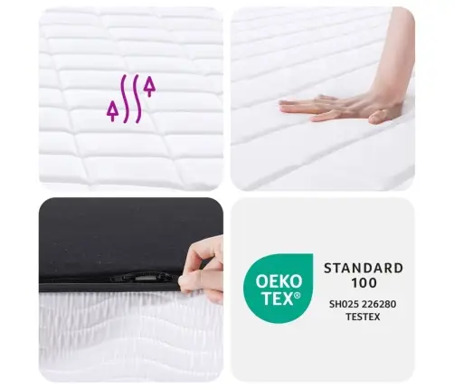 Putu Matracis, Medium Soft, 140X200 Cm Vidaxl