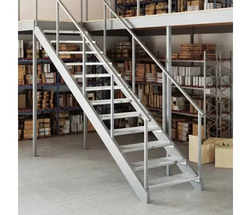 Režģa Pakāpiens, 80X24X7 Cm, Cinkots Tērauds Vidaxl