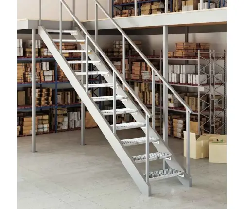 Grotelės-Laiptų Pakopa, 60X24X7cm Galvanizuotas Plienas