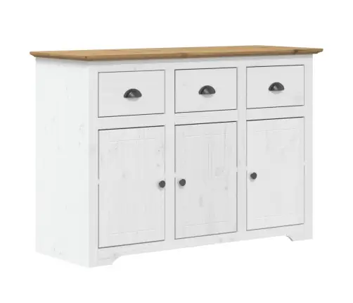 Augstais Skapis Bodo, 115,5X43X200,5 Cm, Priede, Balts, Brūns Vidaxl Augstais Skapis Bodo, 115,5X43X200,5 Cm, Priede, Balts, Brūns Vidaxl