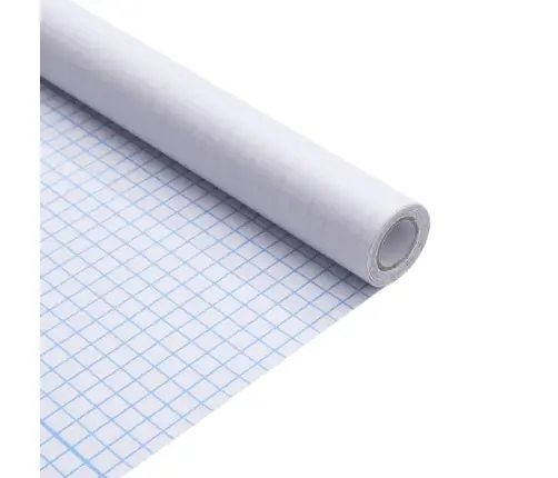 Loga Plēves, Matētas, Baltas, Pvc Vidaxl