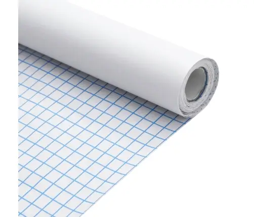 Mēbeļu Līmplēve, Pašlīmējoša, Matēti Balta, 90X500 Cm, Pvc Vidaxl