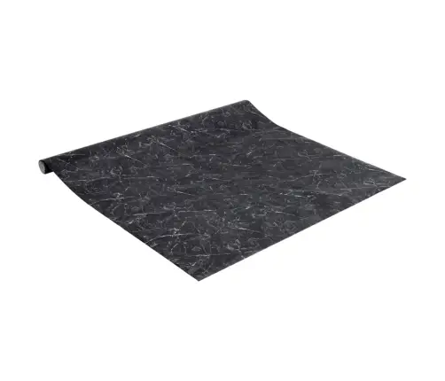 Mēbeļu Līmplēve, Pašlīmējoša, Marmora Melna, 90X500 Cm, Pvc Vidaxl