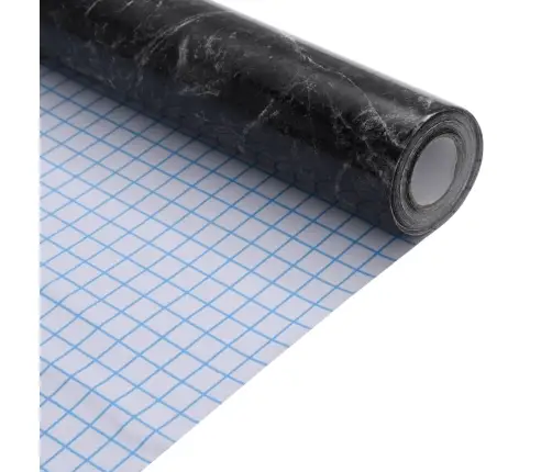 Mēbeļu Līmplēve, Pašlīmējoša, Marmora Melna, 90X500 Cm, Pvc Vidaxl