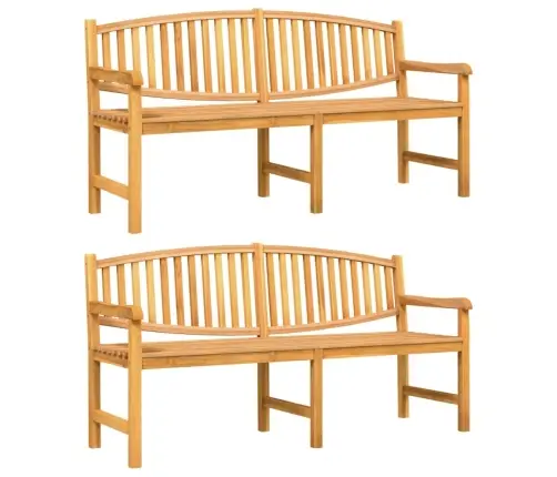 3-Daļīgs Dārza Mēbeļu Komplekts, Masīvs Tīkkoks Vidaxl