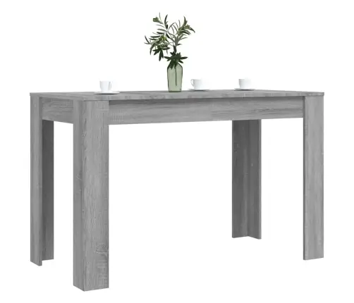 Söögilaud, Hall Sonoma Tamm, 120 X 60 X 76 cm Tehispuit