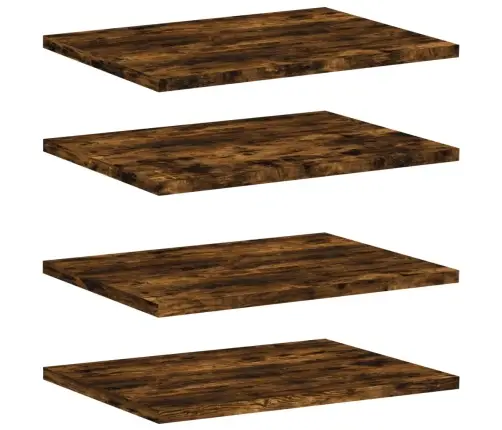 Seinariiulid 4 Tk, Suitsutatud Tamm, 40X30X1,5 cm Tehispuit