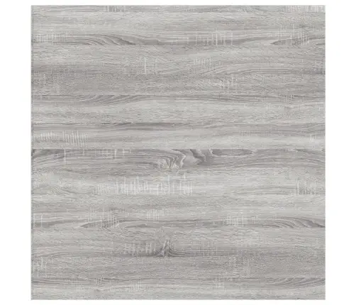 Seinariiulid 4 Tk, Hall Sonoma Tamm, 40X40X1,5 cm Tehispuit