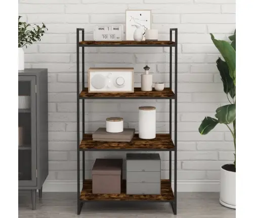 Seinariiulid 4 Tk, Suitsutatud Tamm, 60X40X1,5 cm Tehispuit