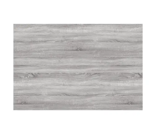 Sienas Plaukti, 4 Gab., Pelēki, 60X40X1,5 Cm, Inženierijas Koks Vidaxl