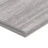 Sienas Plaukti, 4 Gab., Pelēki, 80X20X1,5 Cm, Inženierijas Koks Vidaxl