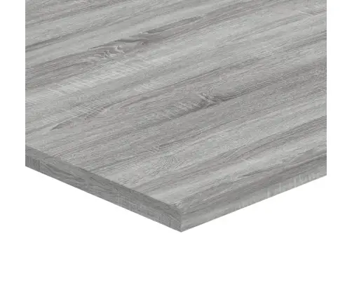 Sienas Plaukti, 4 Gab., Pelēki, 80X40X1,5 Cm, Inženierijas Koks Vidaxl