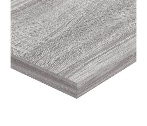 Seinariiulid 4 Tk, Hall Sonoma Tamm, 100X20X1,5 cm Tehispuit