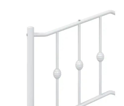 Gultas Galvgalis, Balts, 90 Cm Vidaxl