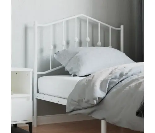 Gultas Galvgalis, Balts, 90 Cm Vidaxl