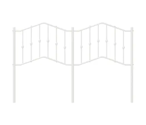 Gultas Galvgalis, Balts, 140 Cm Vidaxl