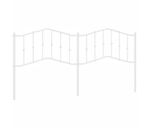 Gultas Galvgalis, Balts, 200 Cm Vidaxl