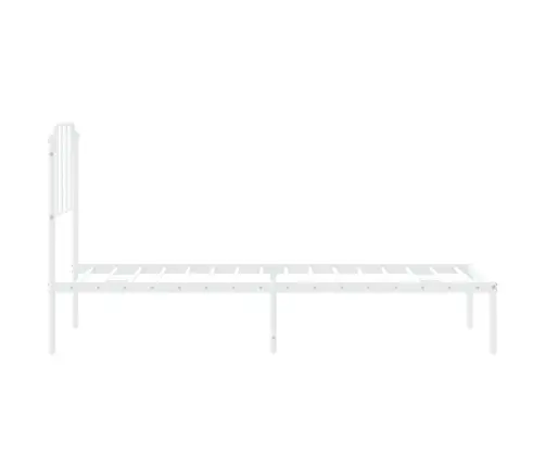 Lovos Rėmas Be Čiužinio, Baltas, 75X190cm Metalas