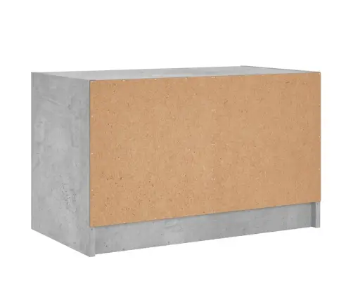 Tv Skapītis Ar Stikla Durvīm, Betona Pelēks, 68X37X42 Cm Vidaxl Tv Skapītis Ar Stikla Durvīm, Betona Pelēks, 68X37X42 Cm Vidaxl