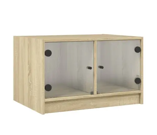 Kohvilaud Klaasustega, Sonoma Tamm, 68 X 50 X 42 Cm