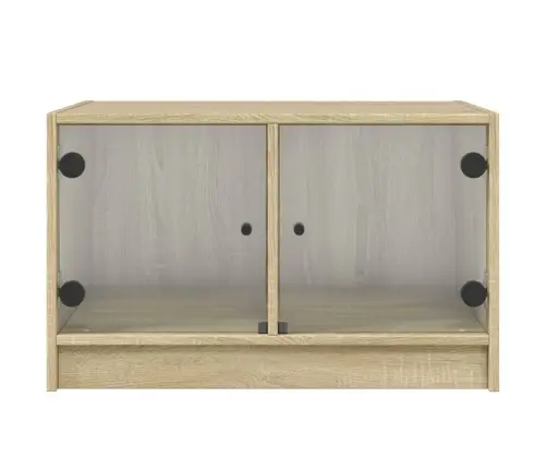 Kohvilaud Klaasustega, Sonoma Tamm, 68 X 50 X 42 Cm