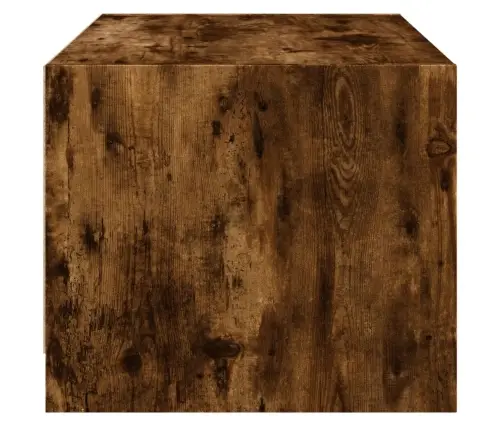 Kohvilaud Klaasustega, Suitsutatud Tamm, 68 X 50 X 42 Cm