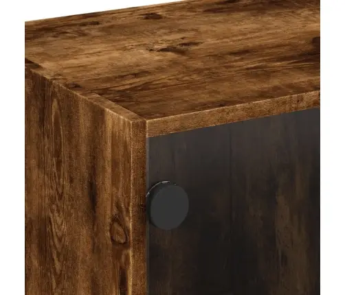 Tv Skapītis Ar Stikla Durvīm, Koka Krāsa, 102X37X42 Cm Vidaxl Tv Skapītis Ar Stikla Durvīm, Koka Krāsa, 102X37X42 Cm Vidaxl