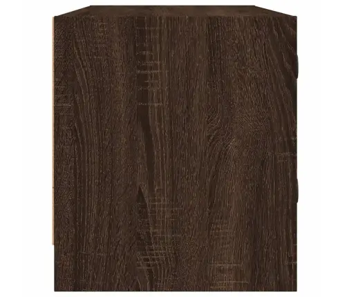 Tv Skapītis Ar Stikla Durvīm, Brūna Ozola, 102X37X42 Cm Vidaxl