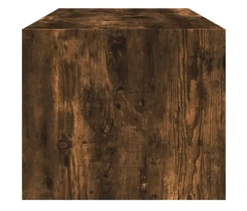 Kafijas Galdiņš Ar Stikla Durvīm, Koka Krāsa, 102X50X42 Cm Vidaxl