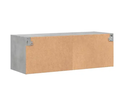 Klaasustega Seinakapp, Betoonhall, 102 X 37 X 35 Cm